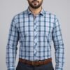 DP3-Multi Check Formal Shirt dp 3 d. shirt